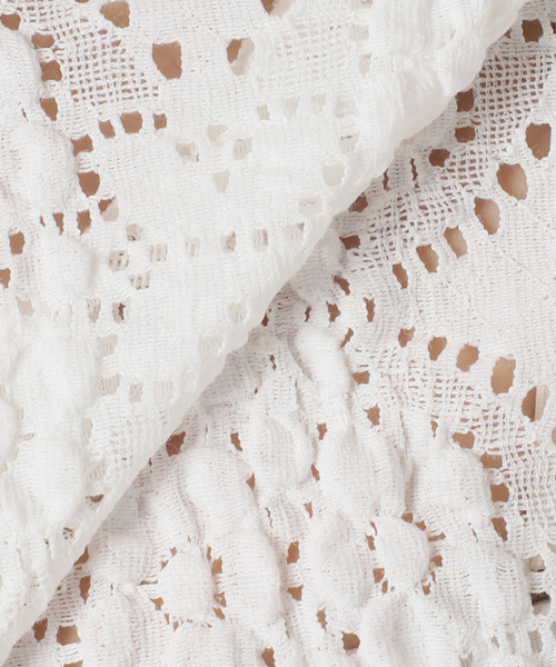 CITYSHOP（シティーショップ）の「《追加5》LACE Tシャツ（Tシャツ/カットソー・レディース・ブラック/ホワイト・FREE）」の11枚目の写真