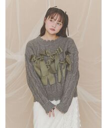 ribbon ribbon knit