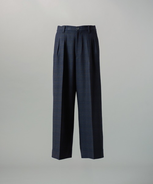 MAISON SPECIAL(メゾンスペシャル)の「《UNISEX》【Italian Dead Stock Fabric】Two-Tuck Prime-Wide Trousers/【イタリアンデッドストックファブリック】2タックプライムワイドスラックス【MAISON SPECIAL/メゾンスペシャル】■セットアップ対応■(スラックス・メンズ・ブラウン/ベージュ/ブラック/ダークネイビー/グレイッシュベージュ/グレー・1/0/2)」の22枚目の写真
