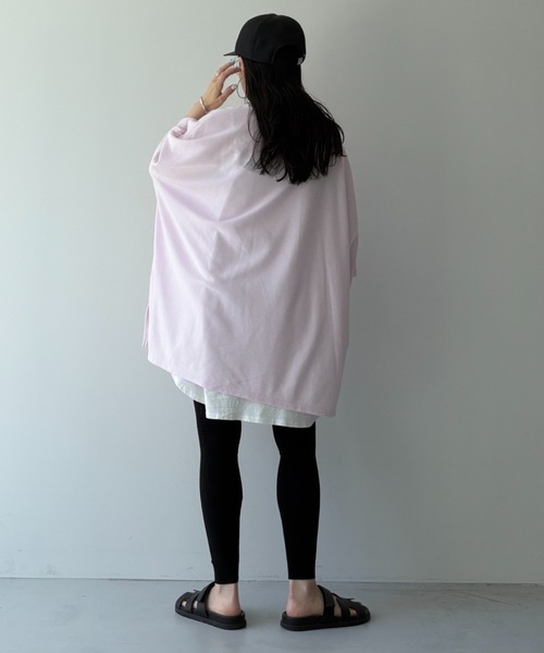 wee9s(ウィークス)の「daily rib leggings(その他パンツ・レディース・グレー/ブラック・size1/size2)」の6枚目の写真