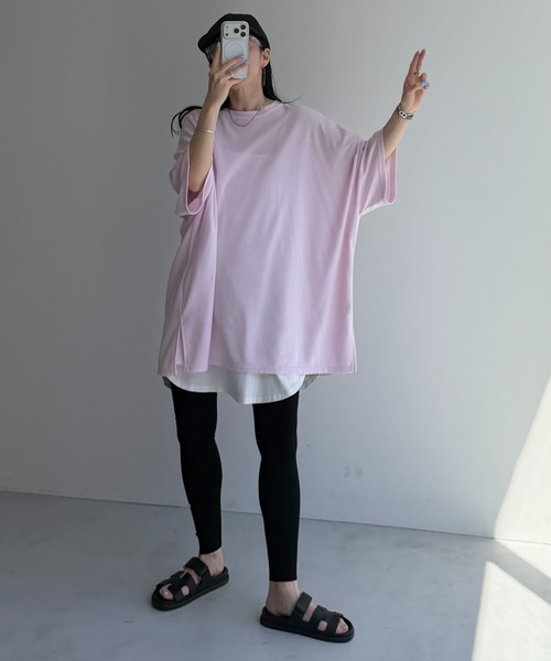 wee9s(ウィークス)の「daily rib leggings(その他パンツ・レディース・グレー/ブラック・size1/size2)」の12枚目の写真