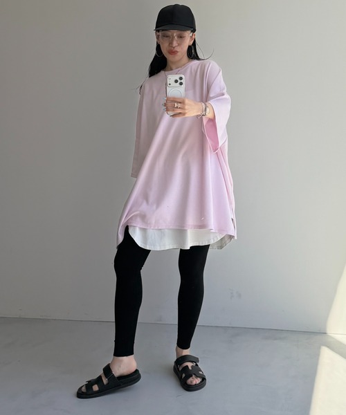 wee9s(ウィークス)の「daily rib leggings(その他パンツ・レディース・グレー/ブラック・size1/size2)」の13枚目の写真