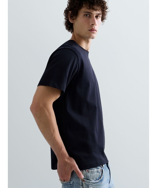 REPLAY（リプレイ）の「Ｒロゴ リラックス Tシャツ（Tシャツ/カットソー・メンズ・ネイビー/ブラック/ホワイト・X-LARGE/SMALL/LARGE/MEDIUM）」の8枚目の写真