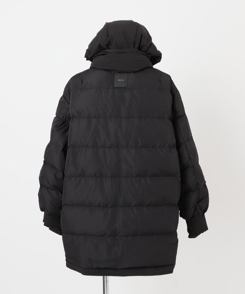 Spick & Span(スピックアンドスパン)の「《追加》2WAY撥水ダウンハーフコート(ダウンジャケット/コート・レディース・ホワイト/ブラック/マルチ/ブラウン系その他・34/36/38)」の21枚目の写真