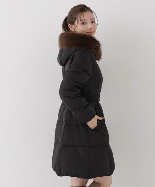 PROPORTION BODY DRESSING(プロポーションボディドレッシング)の「ベルト付ダウン / 1216252102(ダウンジャケット/コート・レディース・ブラック/ホワイト系その他/ブラウン系その他・MEDIUM/SMALL/P/S)」の11枚目の写真