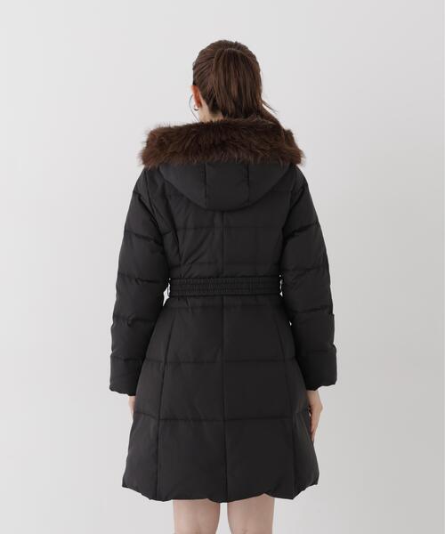 PROPORTION BODY DRESSING(プロポーションボディドレッシング)の「ベルト付ダウン / 1216252102(ダウンジャケット/コート・レディース・ブラック/ホワイト系その他/ブラウン系その他・MEDIUM/SMALL/P/S)」の19枚目の写真