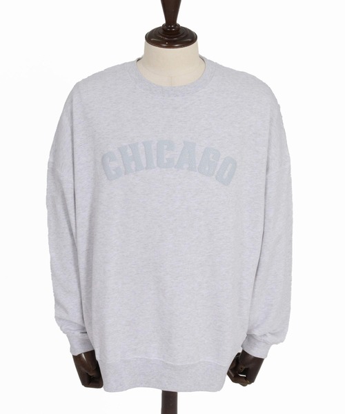 CAMBIO（カンビオ）の「msw1948-プリントCNスウェット - CHICAGO(2602130MCB)（スウェット・メンズ・ブラック/アッシュ/ネイビー・XL/L/M）」の21枚目の写真