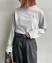 [THE SHINZONE/ザ シンゾーン] 2P クルーネック ロングスリーブTシャツ