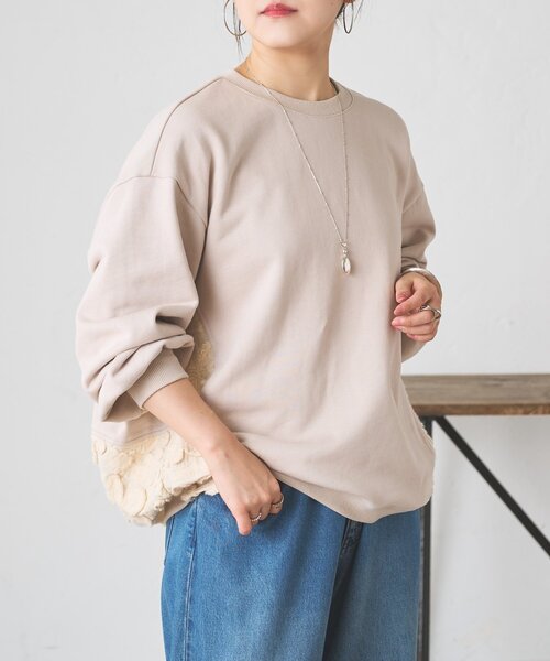 BEARDSLEY(ビアズリー)の「レースキリカエバルーントレーナー(Tシャツ/カットソー・レディース・ブラック/アイボリー・FREE)」の3枚目の写真