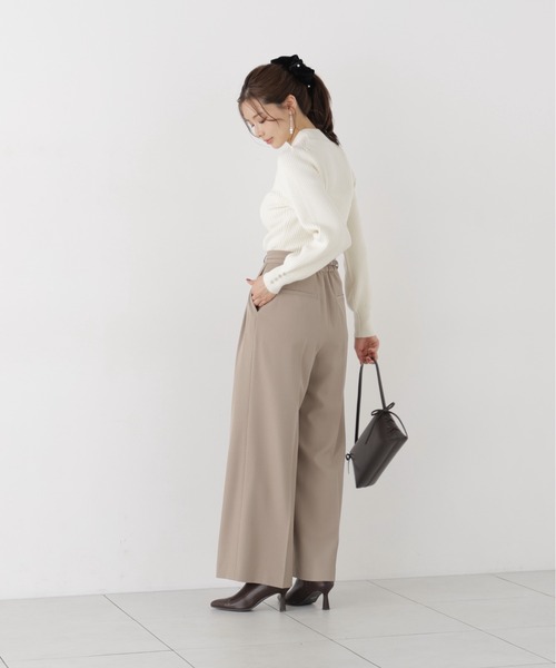 PROPORTION BODY DRESSING(プロポーションボディドレッシング)の「ボリュームタートルニット / 1216270003(ニット/セーター・レディース・ブルー/ホワイト系その他/ブラウン系その他・SMALL/MEDIUM)」の16枚目の写真