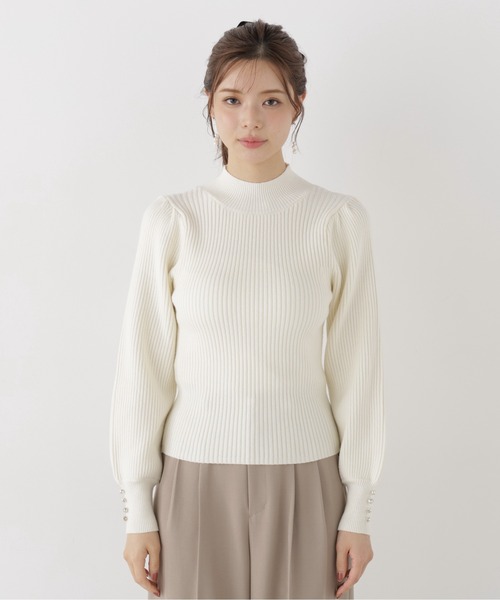 PROPORTION BODY DRESSING(プロポーションボディドレッシング)の「ボリュームタートルニット / 1216270003(ニット/セーター・レディース・ブルー/ホワイト系その他/ブラウン系その他・SMALL/MEDIUM)」の20枚目の写真