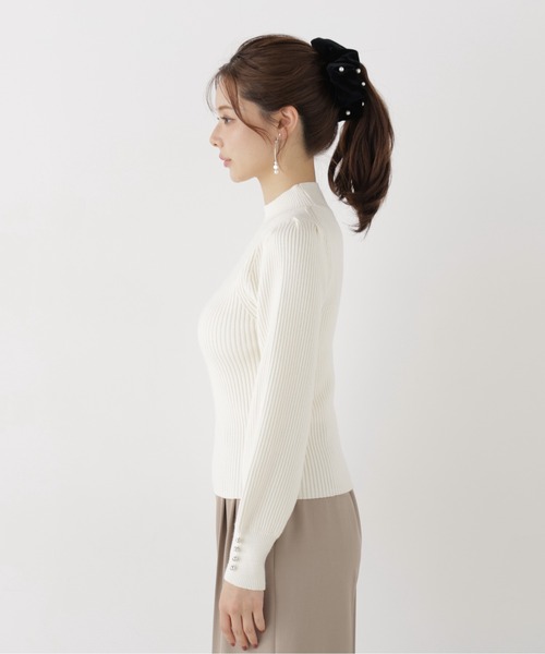 PROPORTION BODY DRESSING(プロポーションボディドレッシング)の「ボリュームタートルニット / 1216270003(ニット/セーター・レディース・ブルー/ホワイト系その他/ブラウン系その他・SMALL/MEDIUM)」の21枚目の写真