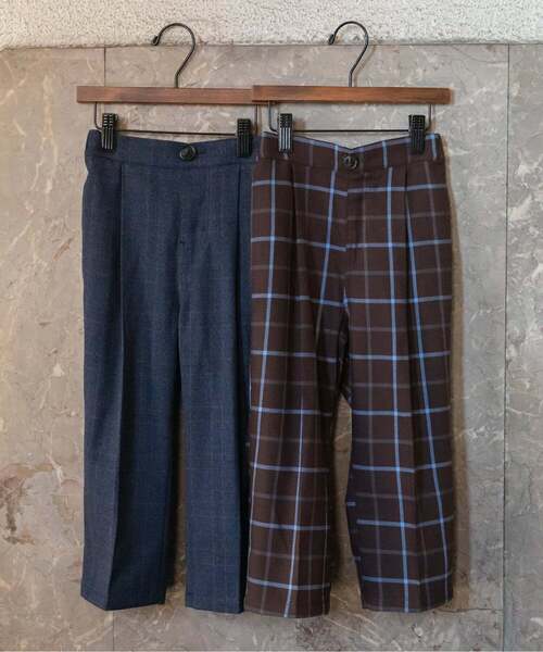 BREEZE(ブリーズ)の「【WEB限定】BOYSフォーマルテーラード長パンツ_セットアップ可(スーツパンツ・キッズ・ブラウン/ネイビー・110/90/120/130/150/140/100)」の8枚目の写真