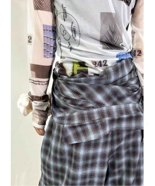 MIDVEIN(ミッドヴェイン)の「tulle tops(Tシャツ/カットソー・レディース・マルチ・FREE)」の5枚目の写真