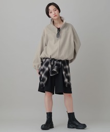 フェザー×テープヤーンビジューニットビスチェ（その他トップス）｜J1U