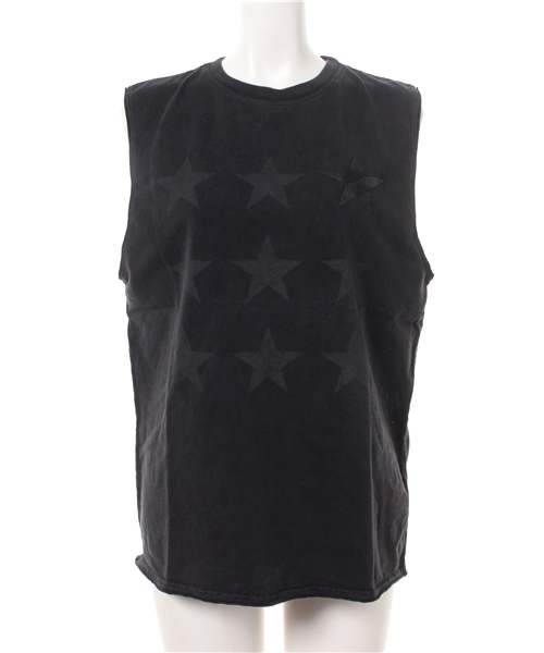 MOUSSY（マウジー）の「STAR PRINT TTJ（タンクトップ・レディース・ホワイト/ブラック・FREE）」の3枚目の写真