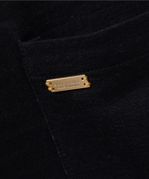 BLUE LABEL CRESTBRIDGE(ブルーレーベルクレストブリッジ)の「ダブルフェイスボーダー ロングカーディガン(その他アウター・レディース・グレー/ベージュ/ネイビー・38)」の9枚目の写真