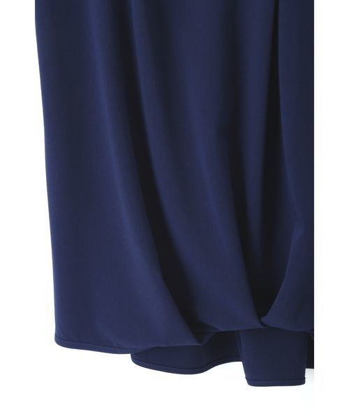 NATURAL BEAUTY BASIC（ナチュラルビューティーベーシック）の「フロントタックブラウス（シャツ/ブラウス・レディース・ネイビー/ホワイト系その他/ボルドー・SMALL/MEDIUM）」の11枚目の写真