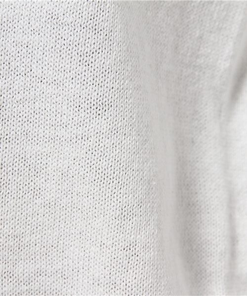 and it_（アンドイット）の「シンプルロングゆったりコットンニット【綿ニット】（ニット/セーター・レディース・オフホワイト/杢グレー/ブラック/ネイビー/グレイッシュベージュ/バーガンディー/ダークグリーン/ロイヤルブルー/マスタード/ブルー・M-L/4L～5L/LL～3L）」の19枚目の写真