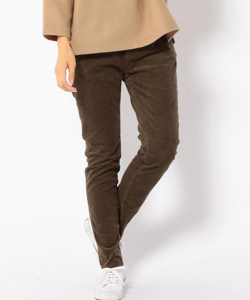 SHIPS Days（シップスデイズ）の「SHIPS Days STANDARD:コーデュロイ パンツ（その他パンツ・レディース・オフホワイト/オリーブ/ベージュ/ダークグレー・SMALL/MEDIUM/LARGE）」の21枚目の写真