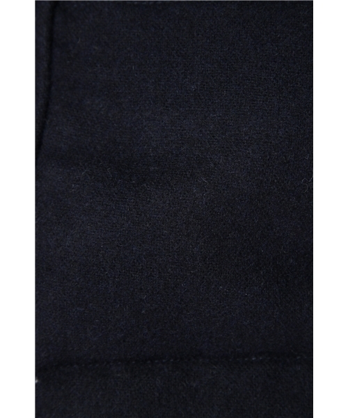 CIAOPANIC（チャオパニック）の「ウール中綿フードベスト（ダウンベスト・メンズ・ネイビー/チャコールグレー・MEDIUM/LARGE）」の8枚目の写真