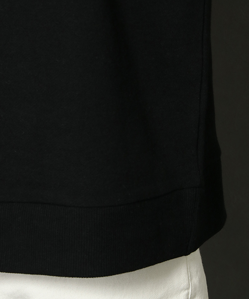 VENCEEXCHANGE（ヴァンスエクスチェンジ）の「裏毛袖フェイクレイヤードＢｉｇクルーネックＰＯ（Tシャツ/カットソー・メンズ・オフホワイト/ブルー/ブラック・M/L）」の10枚目の写真