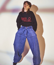 FILA | FILA WHITE LINE× EN ROUTE（フィラ ホワイトライン×アンルート） MOCNECK PULLOVER(Tシャツ/カットソー)