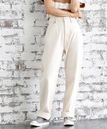 coen | CONEハイウエストデニムパンツ(デニムパンツ)