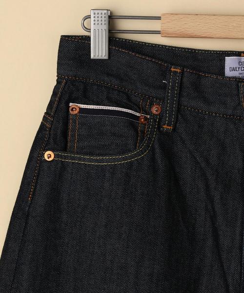 coen(コーエン)の「CONEハイウエストデニムパンツ(デニムパンツ・レディース・ネイビー/ホワイト・SMALL/LARGE/MEDIUM)」の15枚目の写真