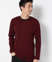 GLOBAL WORK | スーピマボーダークルー長袖/759675(Tシャツ/カットソー)