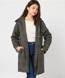 LBC | TR無地/チェックフードコート(その他アウター)