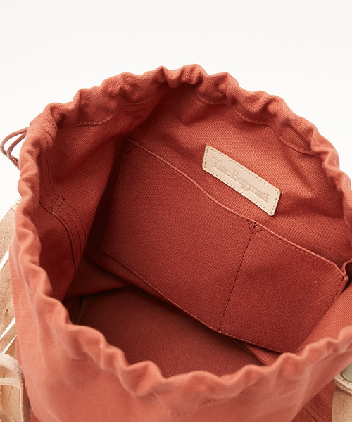 The Bagmati（ザバグマティ）の「【 VERY 3月号 掲載 】【 anan 2091号 掲載 】BAGMATI バグマティ 別注レザーレースバッグ（ショルダーバッグ・レディース・ブラック/ナチュラル・FREE）」の7枚目の写真