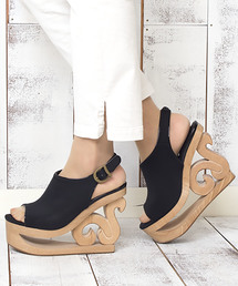 Jeffrey Campbell | バックベルトスケートサンダル(サンダル)