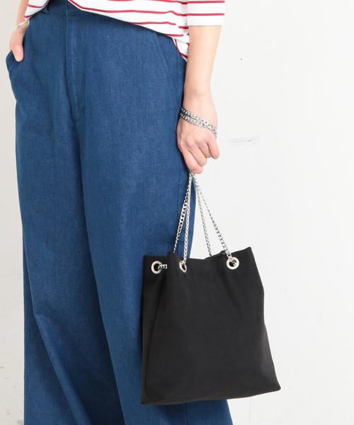 BEAUTY&YOUTH UNITED ARROWS（ビューティーアンドユースユナイテッドアローズ）の「【別注】＜CONTROL FREAK＞∴チェーンバッグ o（トートバッグ・レディース・ブラック/ブラウン/ライラック・FREE）」の12枚目の写真