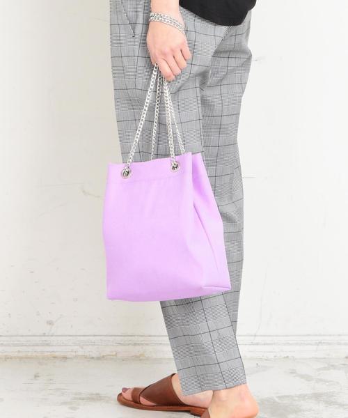 BEAUTY&YOUTH UNITED ARROWS（ビューティーアンドユースユナイテッドアローズ）の「【別注】＜CONTROL FREAK＞∴チェーンバッグ o（トートバッグ・レディース・ブラック/ブラウン/ライラック・FREE）」の10枚目の写真