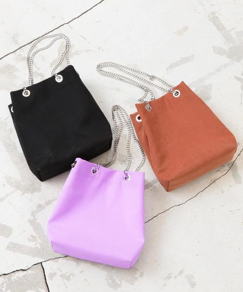 BEAUTY&YOUTH UNITED ARROWS（ビューティーアンドユースユナイテッドアローズ）の「【別注】＜CONTROL FREAK＞∴チェーンバッグ o（トートバッグ・レディース・ブラック/ブラウン/ライラック・FREE）」の9枚目の写真