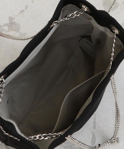BEAUTY&YOUTH UNITED ARROWS（ビューティーアンドユースユナイテッドアローズ）の「【別注】＜CONTROL FREAK＞∴チェーンバッグ o（トートバッグ・レディース・ブラック/ブラウン/ライラック・FREE）」の4枚目の写真