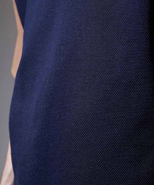 UNITED TOKYO（ユナイテッドトウキョウ）の「コンビプルオーバーニット（ニット/セーター・メンズ・ネイビー/ベージュ/オフホワイト・1/2/3）」の5枚目の写真