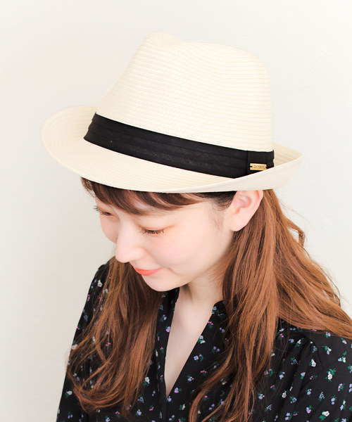 14+（イチヨンプラス）の「ブレード折りたたみ中折れハット（ハット・メンズ・ブラック/ベージュ/ネイビー/ブラウン/オフホワイト・MEDIUM/LARGE/X-LARGE）」の4枚目の写真