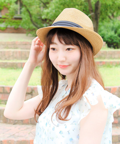 14+（イチヨンプラス）の「ブレード折りたたみ中折れハット（ハット・メンズ・ブラック/ベージュ/ネイビー/ブラウン/オフホワイト・MEDIUM/LARGE/X-LARGE）」の3枚目の写真