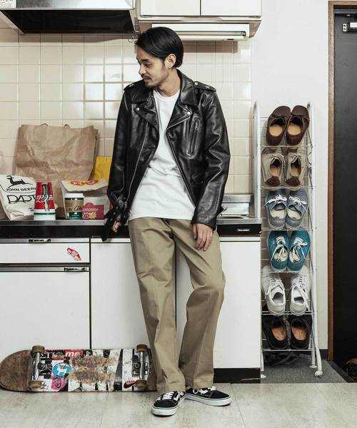 Schott(ショット)の「【Schott / ショット 】 613 SH ヴィンテージ ダブルライダースジャケット(ライダースジャケット・メンズ・ブラック・40/38/36)」の2枚目の写真