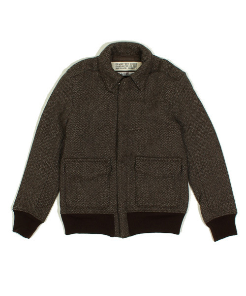 Denime（ドゥニーム）の「HEAVY TWEED FLIGHT JACKET（ミリタリー 