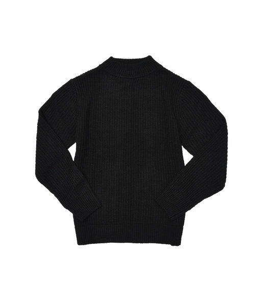 MinoriTY（マイノリティ）の「7G片畦ルーズシルエットモックネックニット（ニット/セーター・メンズ・ネイビー/ブラック/ベージュ/オレンジ/ワイン/グレー/ホワイト/ブラウン・L/M）」の20枚目の写真