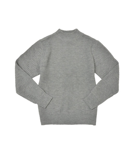 MinoriTY（マイノリティ）の「7G片畦ルーズシルエットモックネックニット（ニット/セーター・メンズ・ネイビー/ブラック/ベージュ/オレンジ/ワイン/グレー/ホワイト/ブラウン・L/M）」の21枚目の写真