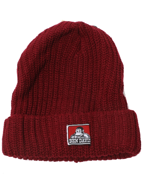 BEN DAVIS(ベンデイビス)の「BEN DAVIS "acryl" KNIT CAP(ニットキャップ/ビーニー・メンズ・ヘザーグレー/オレンジ系その他/ヘザーチャコール/バイオレット/ダークブルー/ブルー/ライトグリーン/オレンジ/ブラック/ダークグリーン/ネイビー/ブラウン/パープル/サックスブルー/オリーブ/レッド/アクア/ダークブラウン/カーキ/エンジ/マジェンタ/レモンイエロー/ホワイト/オフホワイト・FREE)」の21枚目の写真