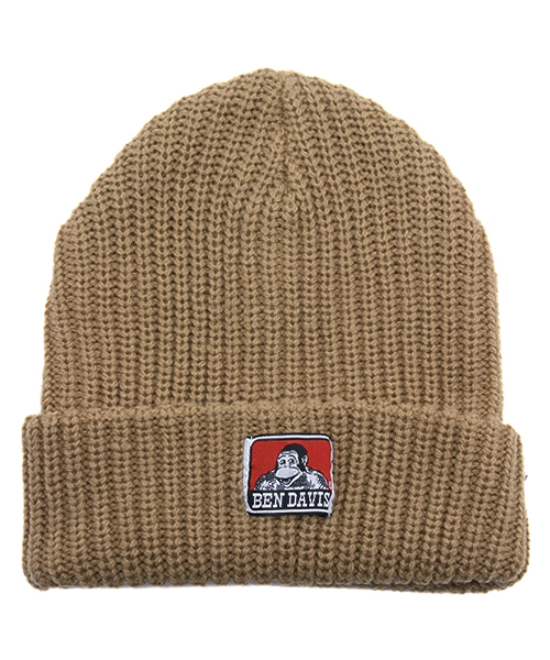 BEN DAVIS(ベンデイビス)の「BEN DAVIS "acryl" KNIT CAP(ニットキャップ/ビーニー・メンズ・ヘザーグレー/オレンジ系その他/ヘザーチャコール/バイオレット/ダークブルー/ブルー/ライトグリーン/オレンジ/ブラック/ダークグリーン/ネイビー/ブラウン/パープル/サックスブルー/オリーブ/レッド/アクア/ダークブラウン/カーキ/エンジ/マジェンタ/レモンイエロー/ホワイト/オフホワイト・FREE)」の10枚目の写真