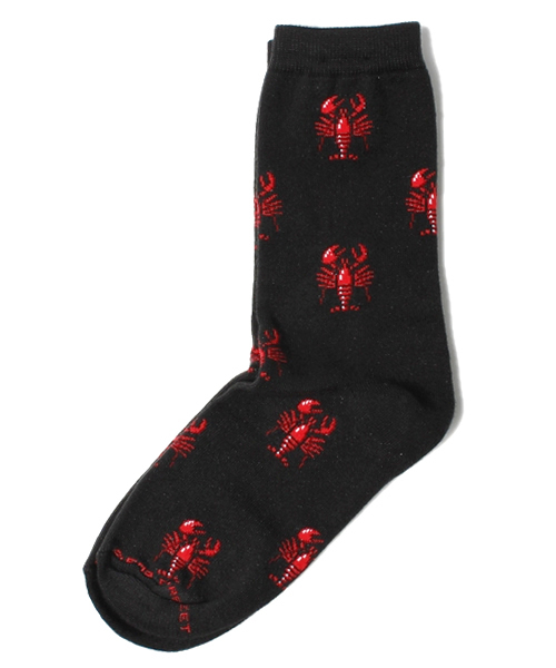 BEAMS BOY（ビームスボーイ）の「◎FOR BARE FEET / ジャカード ソックス 13FW（ソックス/靴下・レディース・ホワイト/ホワイト系その他/その他1/ナチュラル/ブラック/インディゴブルー/ネイビー/その他2/その他3/オフホワイト/その他4・ONE SIZE）」の5枚目の写真