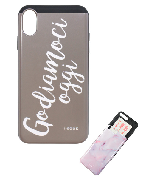 ISOOK(アイスー)の「<XS Max専用>カードケース内蔵型iPhoneケース(スマホケース/カバー・レディース・A/B/C/D/E/F/G/H/I/J/K/L/M/N/O/P/S/T/Q/R/V/W/U・FREE)」の5枚目の写真