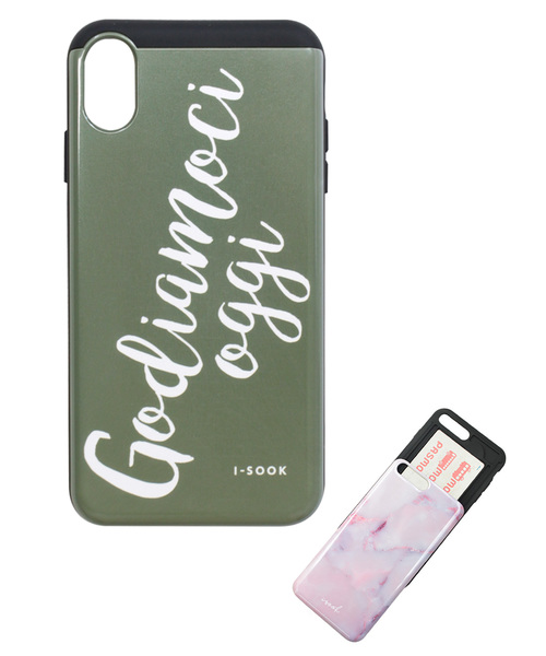 ISOOK(アイスー)の「<XS Max専用>カードケース内蔵型iPhoneケース(スマホケース/カバー・レディース・A/B/C/D/E/F/G/H/I/J/K/L/M/N/O/P/S/T/Q/R/V/W/U・FREE)」の6枚目の写真