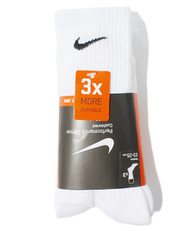 NIKE | ナイキ 3足セット コットンソックス NIKE 3P COTTON SOCKS CREW(ソックス/靴下)